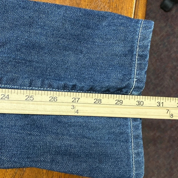 Liz Lange Maternity‎ Jeans Distressed Straight Leg Jeans Size 10 - Picture 8 of 9